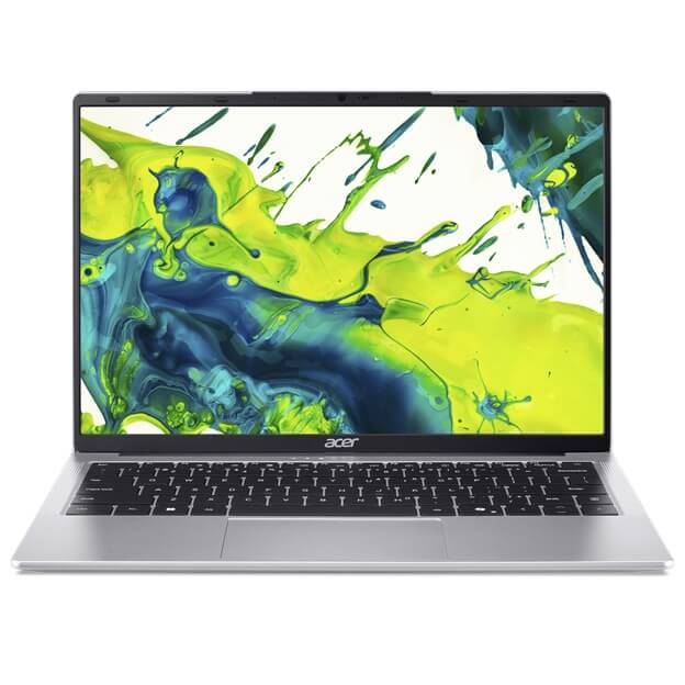 Acer Aspire Lite AL14-32P-398R Notebook PC – Core 3 N355 / 14″ WUXGA / 8GB RAM / 512GB SSD / Win 11 Home / Silver (NX.D3KEA.001) image 1