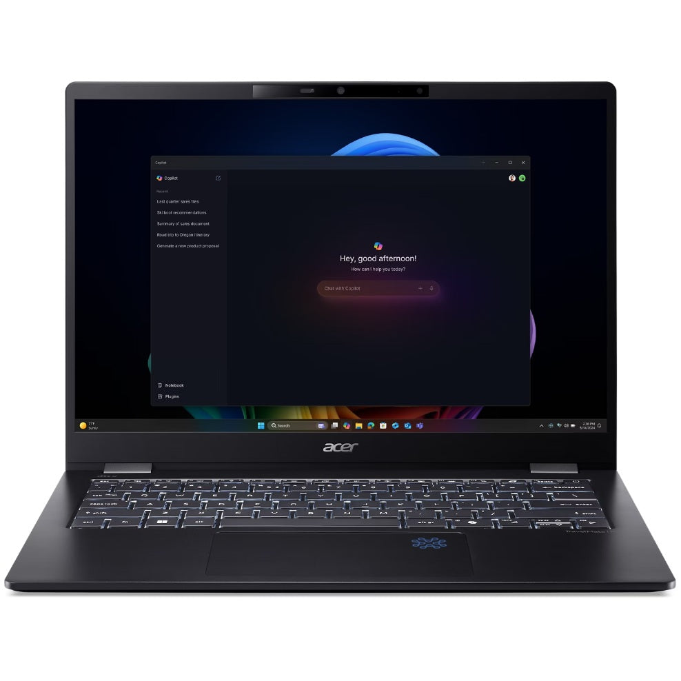 Acer TravelMate P6 P614-54T-TCO AI Notebook PC – Core Ultra 7 268V / 14″ WUXGA Touch / 32GB RAM / 1TB SSD / Win 11 Pro (NX.BJMEA.001) image 1