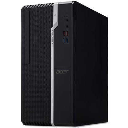 Acer Veriton VS2690G Desktop PC – Core i5-12400 / 8GB RAM / 512GB SSD / Win 11 Pro (DT.VWMEA.01V) — side view