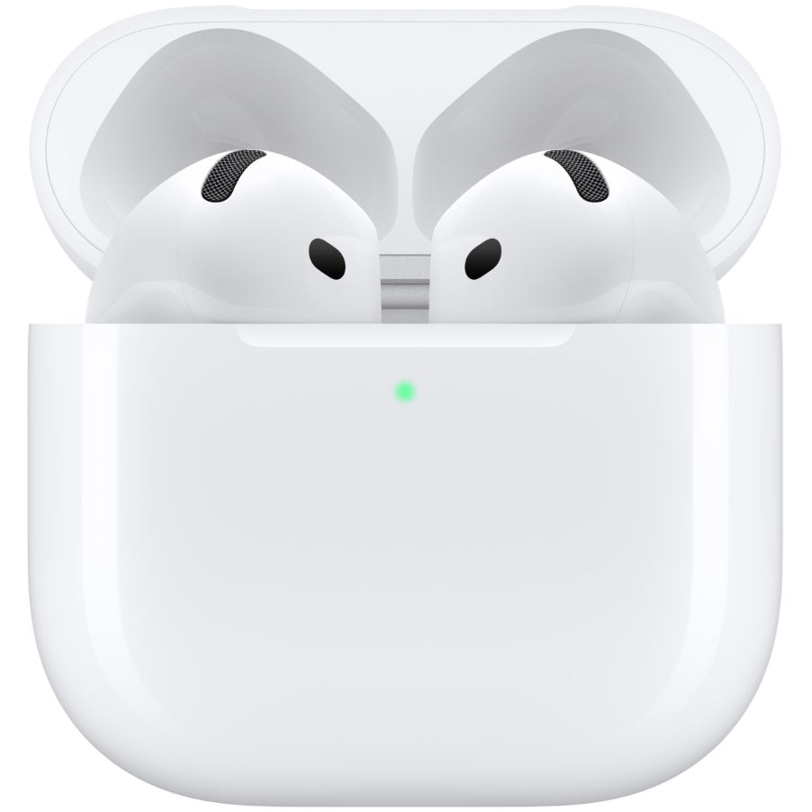 Apple AirPods 4 with USB C Charging Case – White (MXP63ZE/A) image 1