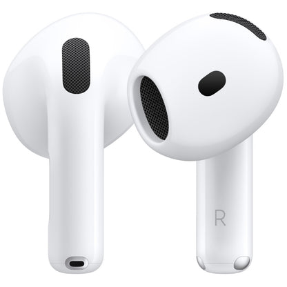 Apple AirPods 4 with USB C Charging Case – White (MXP63ZE/A) — front view
