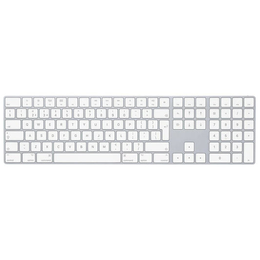 Apple Magic Keyboard with Numeric Keypad – Silver (MXCJ3Z/A) image 1