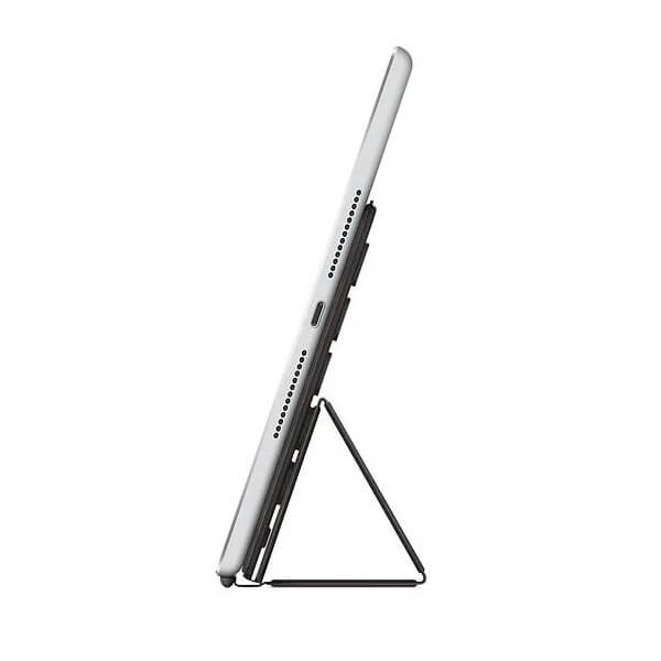 Apple iPad 9th/8th Gen Smart Keyboard (International English) – Black (MX3L2Z/A) — side view