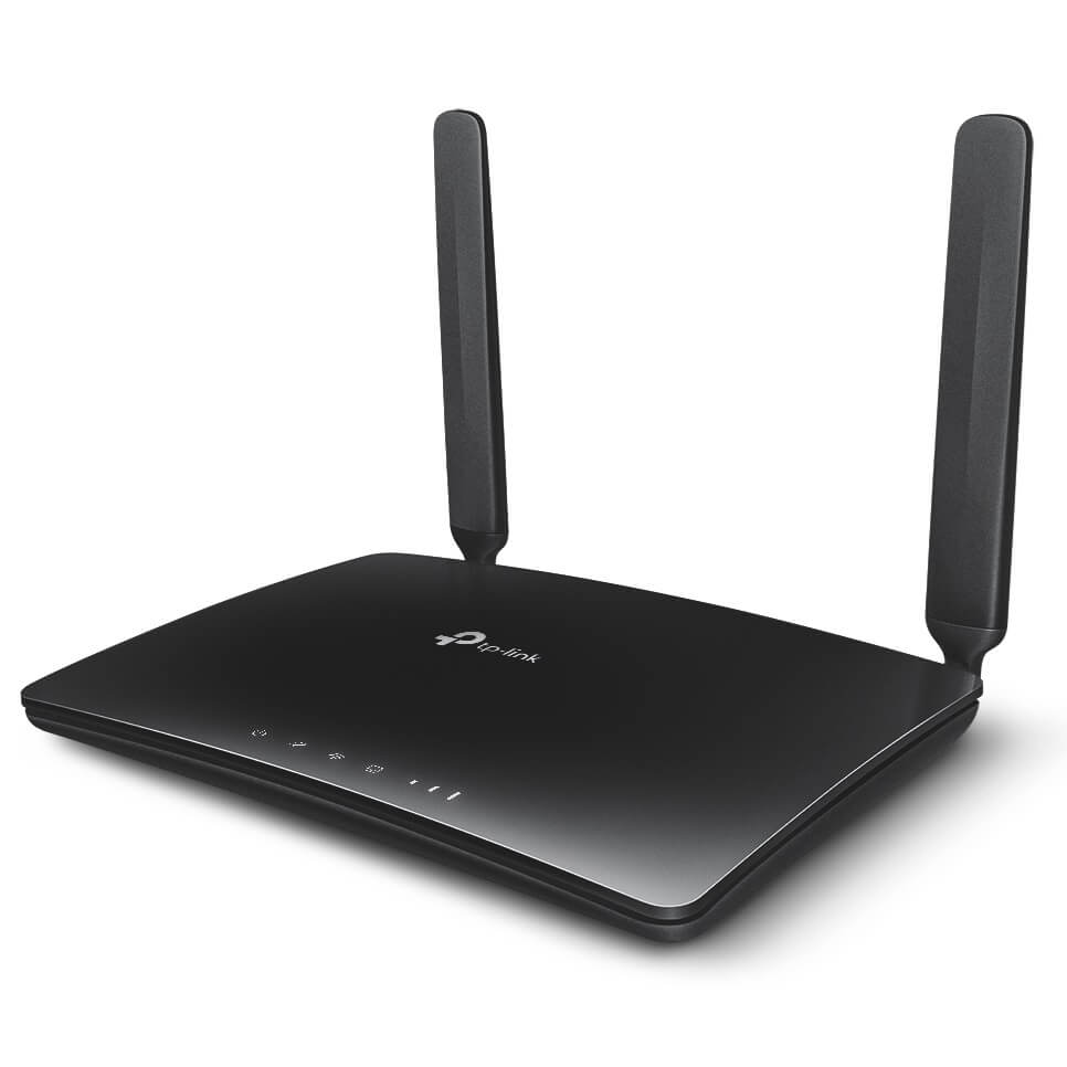 TP-LINK Archer MR200 AC750 Wireless Dual Band 4G LTE Router (TL-MR200) — front view