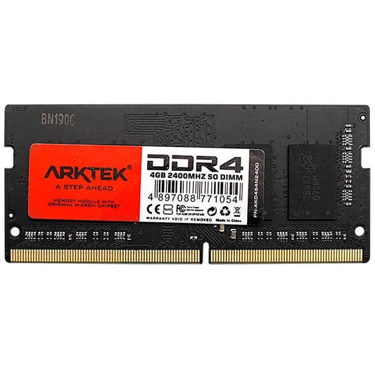 Arktek 4GB DDR4 2400MHz SO-DIMM Notebook Memory Module (AKD4S4N2400) image 1
