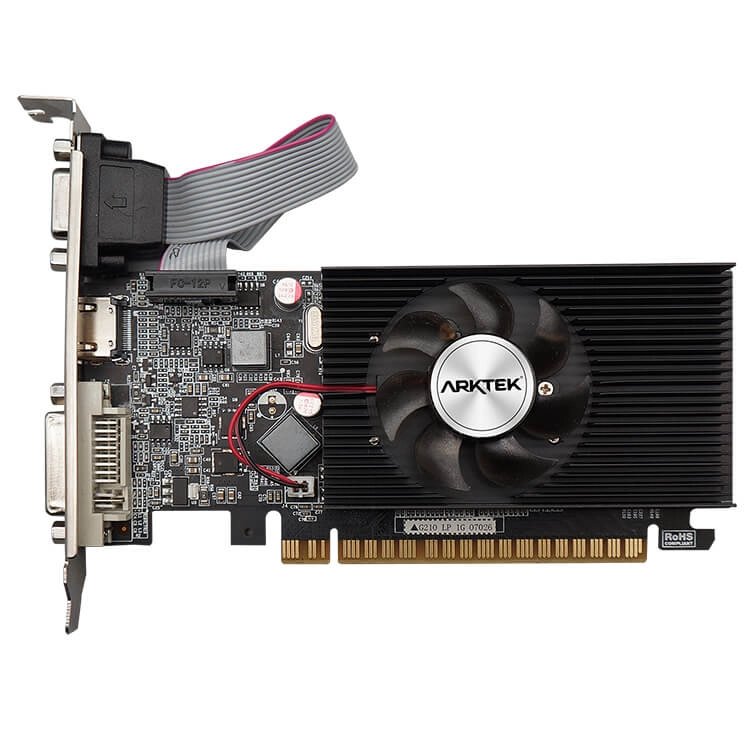 Arktek GeForce GT 610 2GB DDR3 64-bit Graphics Card (AKN610D3S2GL1) image 2