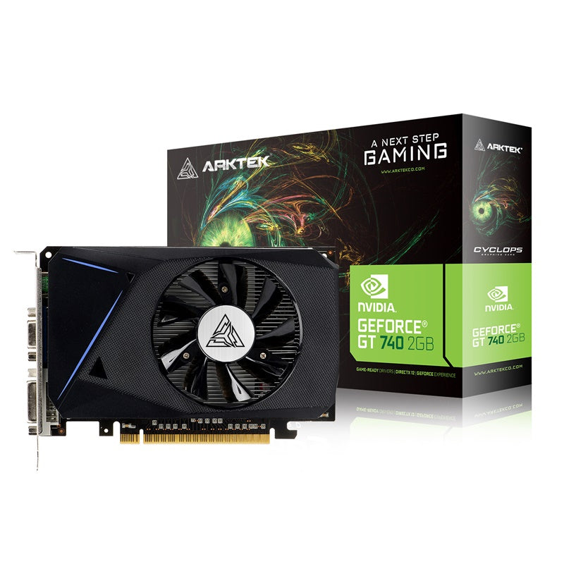 Arktek GeForce GT 740 2GB GDDR5 128-bit Graphics Card (AKN740D5S2GH) image 1