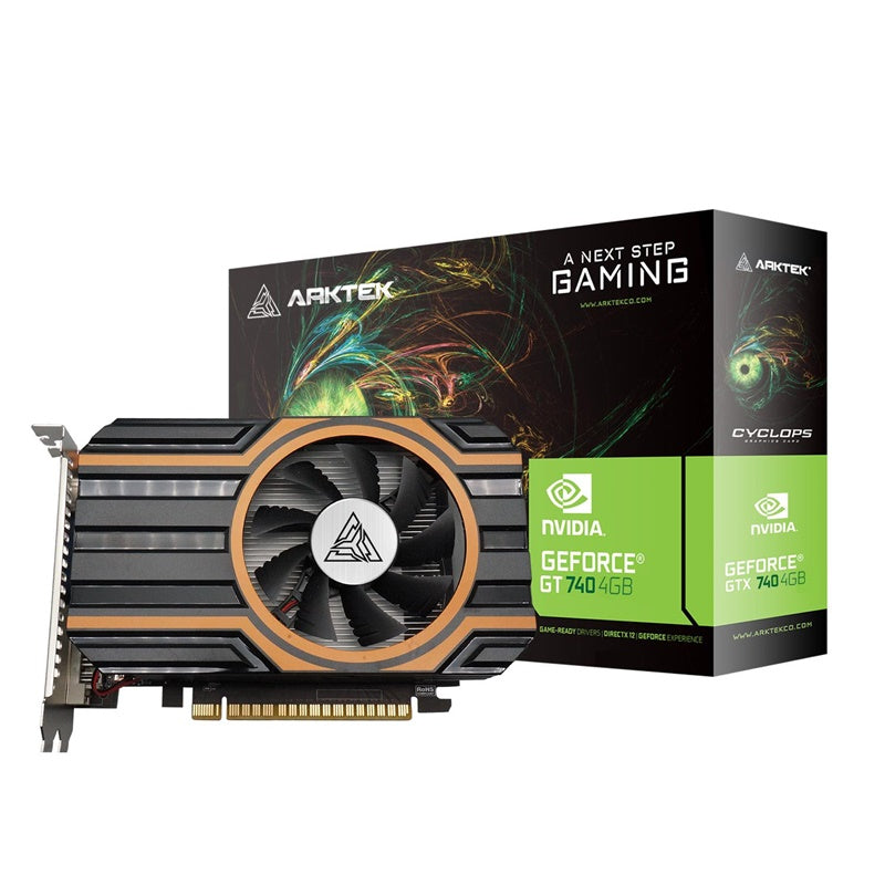 Arktek GeForce GT 740 4GB GDDR5 128-bit Graphics Card (AKN740D5S4GH1) image 1