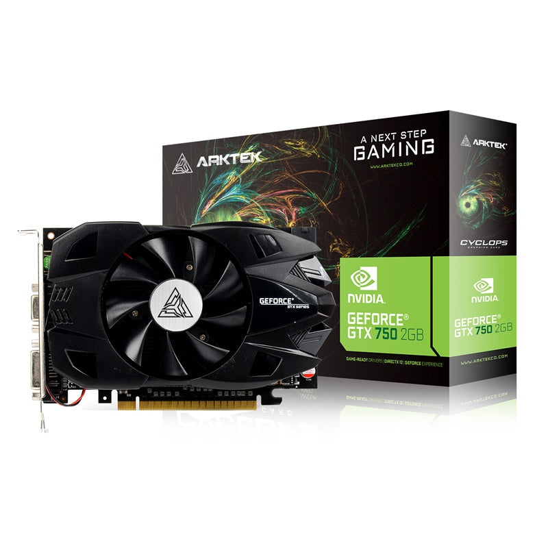 Arktek GeForce GTX 750 2GB GDDR5 128-bit Graphics Card (AKN750D5S2GH1) image 1