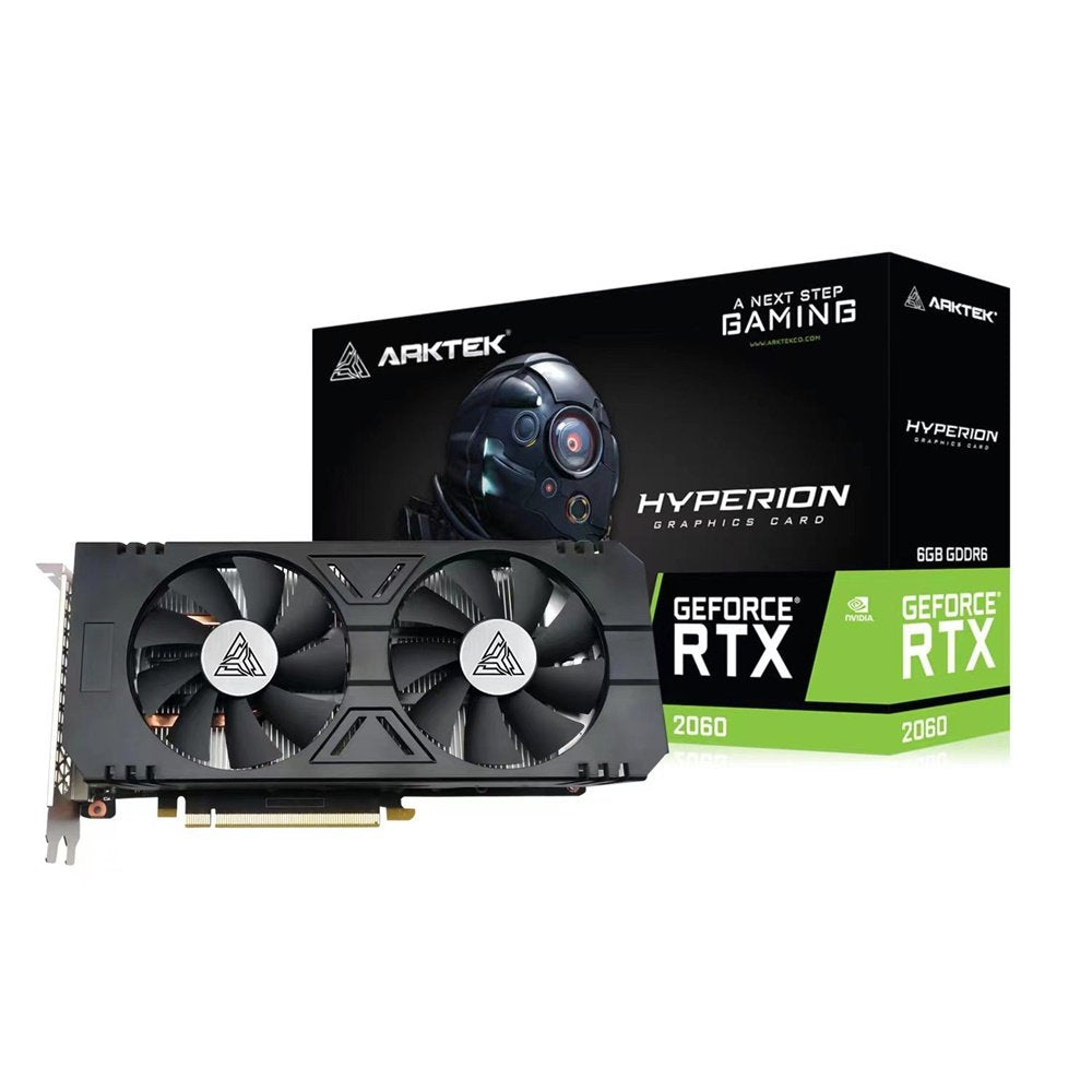Arktek GeForce RTX 2060 6GB GDDR6 192-bit Graphics Card (AKN2060D6S6GH1) image 1