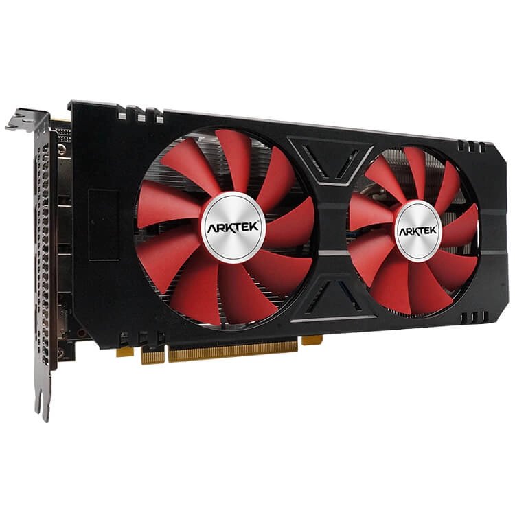 Arktek RX 580 8GB 256bit GDDR5 Graphics Card (AKR580D5S8GH1) image 3