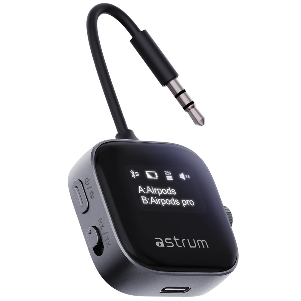 Astrum BT300 Multi-Device Wireless Audio Transmitter & Receiver (A85030-B) — front view