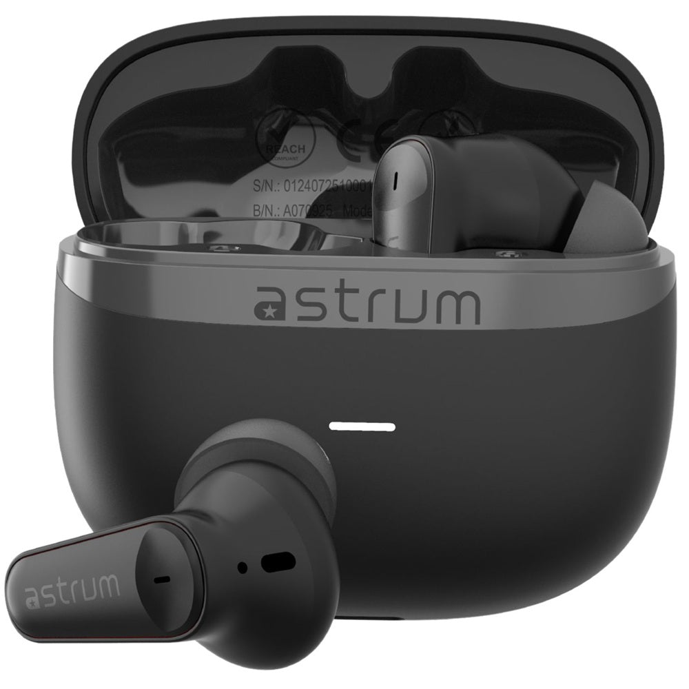 Astrum Duoz ANC10 TWS ANC Earbuds (ATWDA10B) image 1