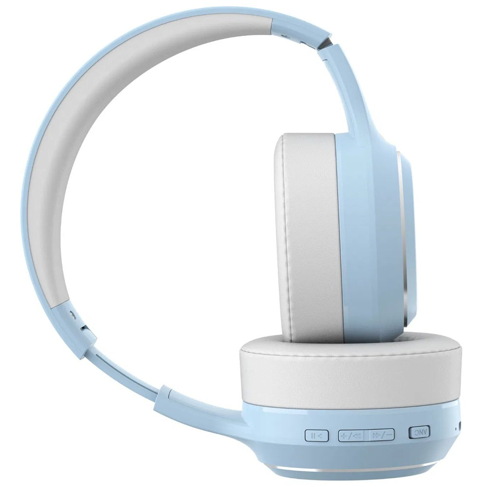 Astrum Ease Drift Wireless ANC Headphone – Blue (AHDEDRIFTU) — rear view