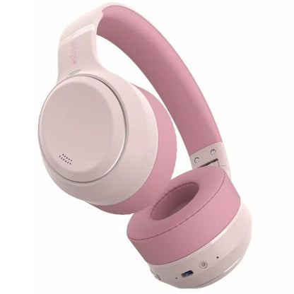 Astrum Ease Drift Wireless ANC Headphone – Pink (AHDEDRIFTK) — side view