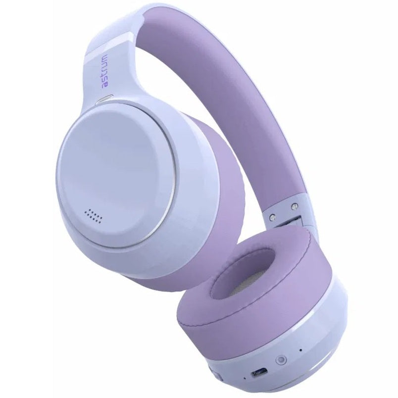 Astrum Ease Drift Wireless ANC Headphone – Purple (AHDEDRIFTP) — front view