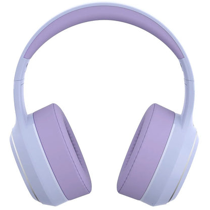 Astrum Ease Drift Wireless ANC Headphone – Purple (AHDEDRIFTP) — in use