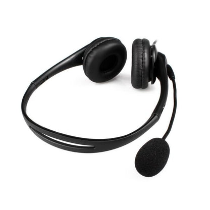 Astrum HS750 Professional USB Headset with Mic (A12075-B) — side view