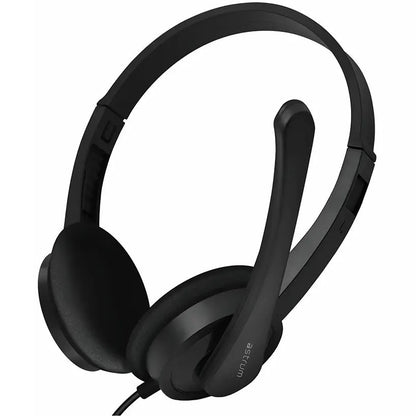 Astrum HU640 On-Ear Wired USB Headset with Rotating Mic (A12064-B)