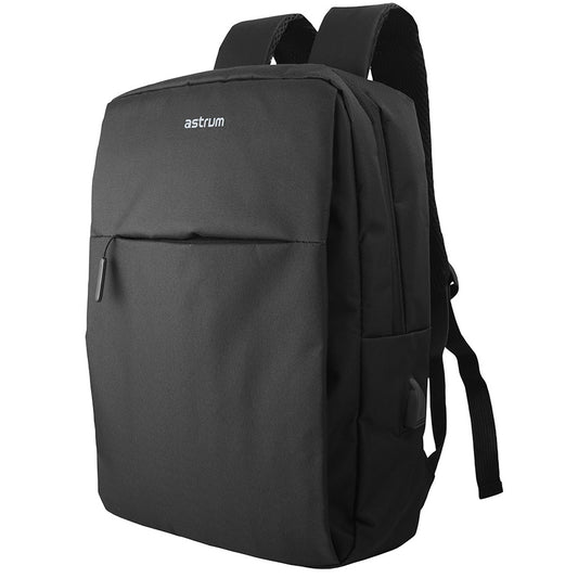 Astrum LB200 15-inch Laptop Backpack with USB – Black (A21120-B) image 1