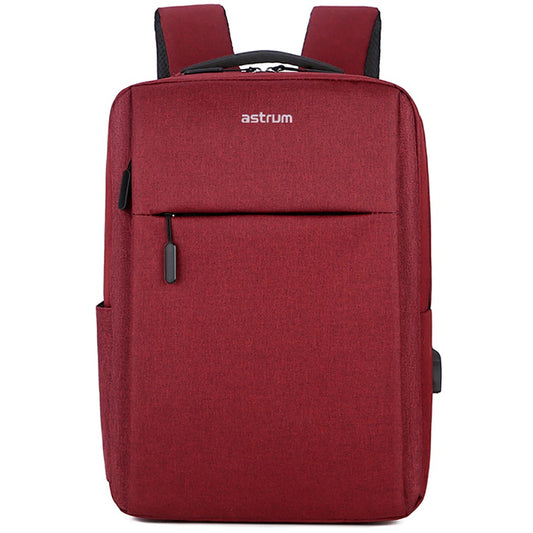 Astrum LB200 15-inch Laptop Backpack with USB – Red (A21120-N) image 1