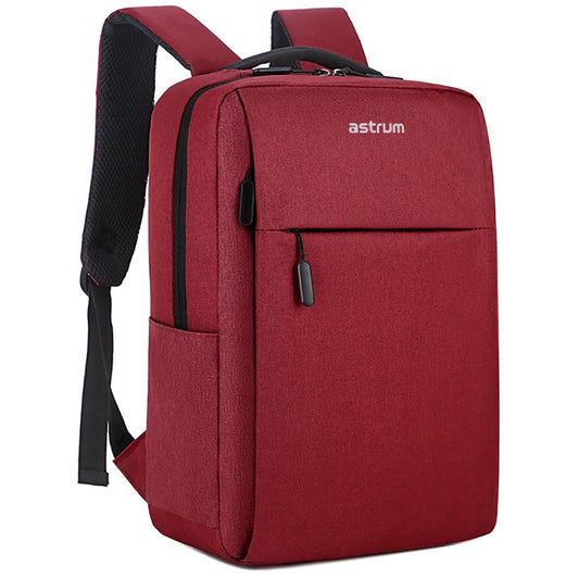 Astrum LB200 15-inch Laptop Backpack with USB – Red (A21120-N) image 2