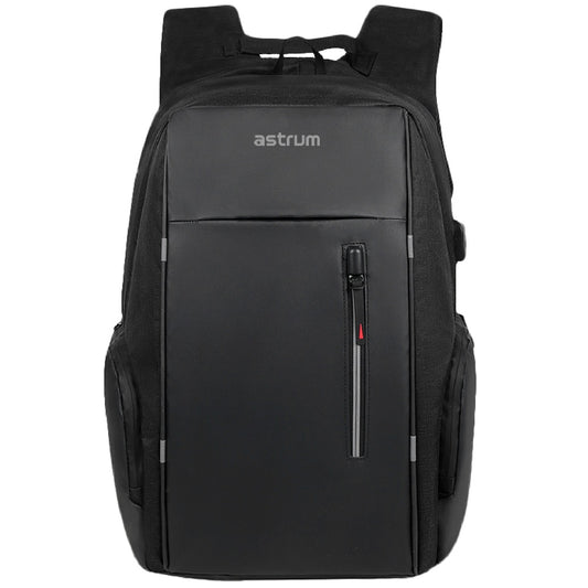Astrum LB210 15-inch Laptop Backpack with USB – Black (A21121-B) image 1