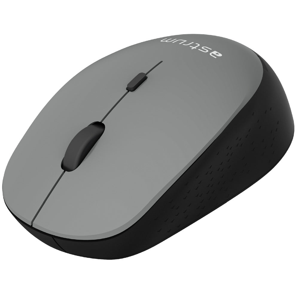 Astrum MW210 Wireless Optical Mouse – Black (A82521-B) — side view