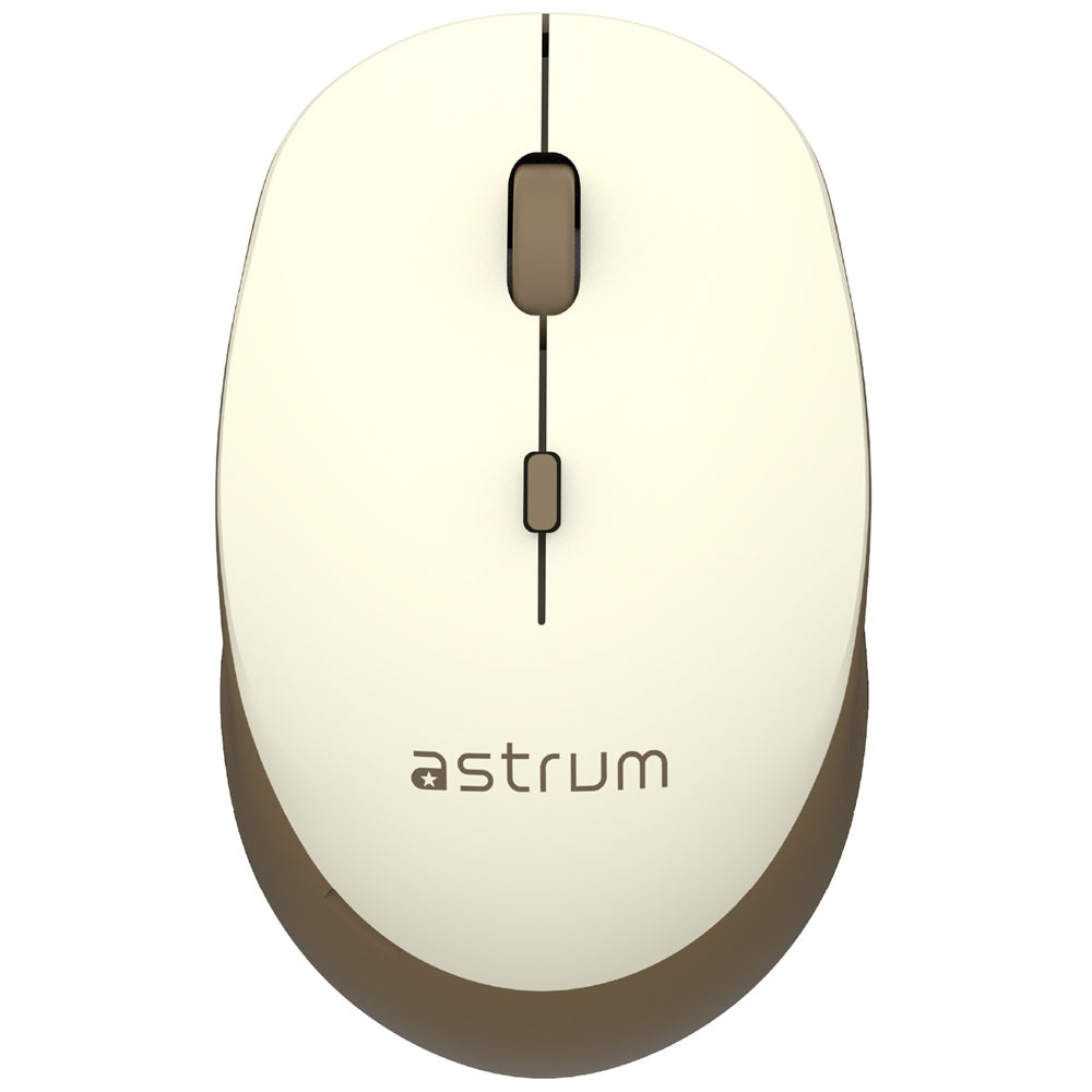 Astrum MW210 Wireless Optical Mouse – Gold (A82521-H)