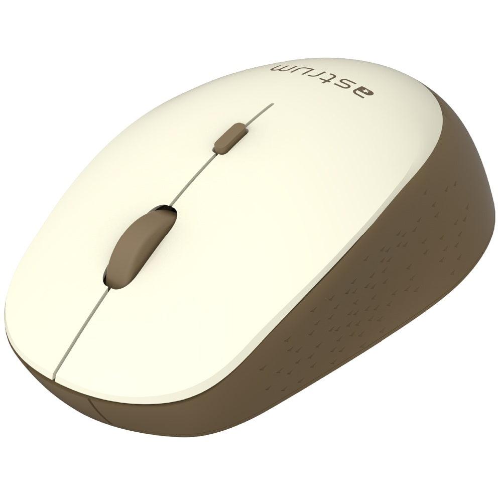 Astrum MW210 Wireless Optical Mouse – Gold (A82521-H) — side view