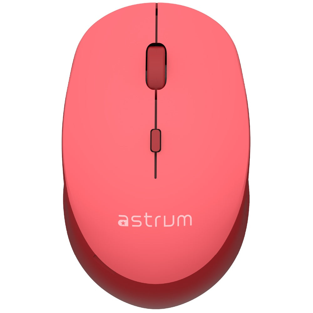 Astrum MW210 Wireless Optical Mouse – Red (A82521-N) — detail view