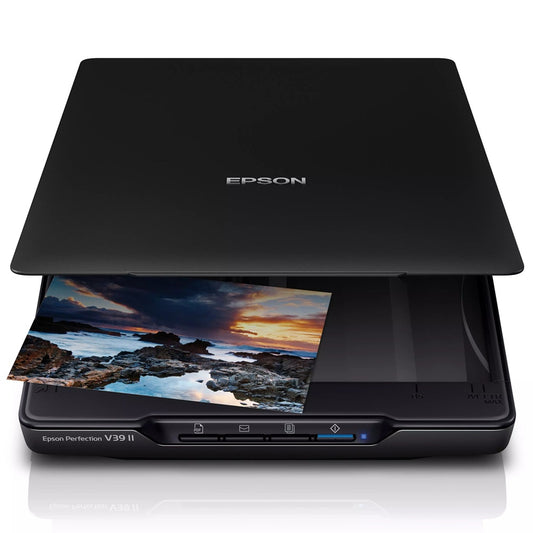 Epson Perfection V39II A4 Flatbed Photo and Document Scanner (B11B268401) image 1