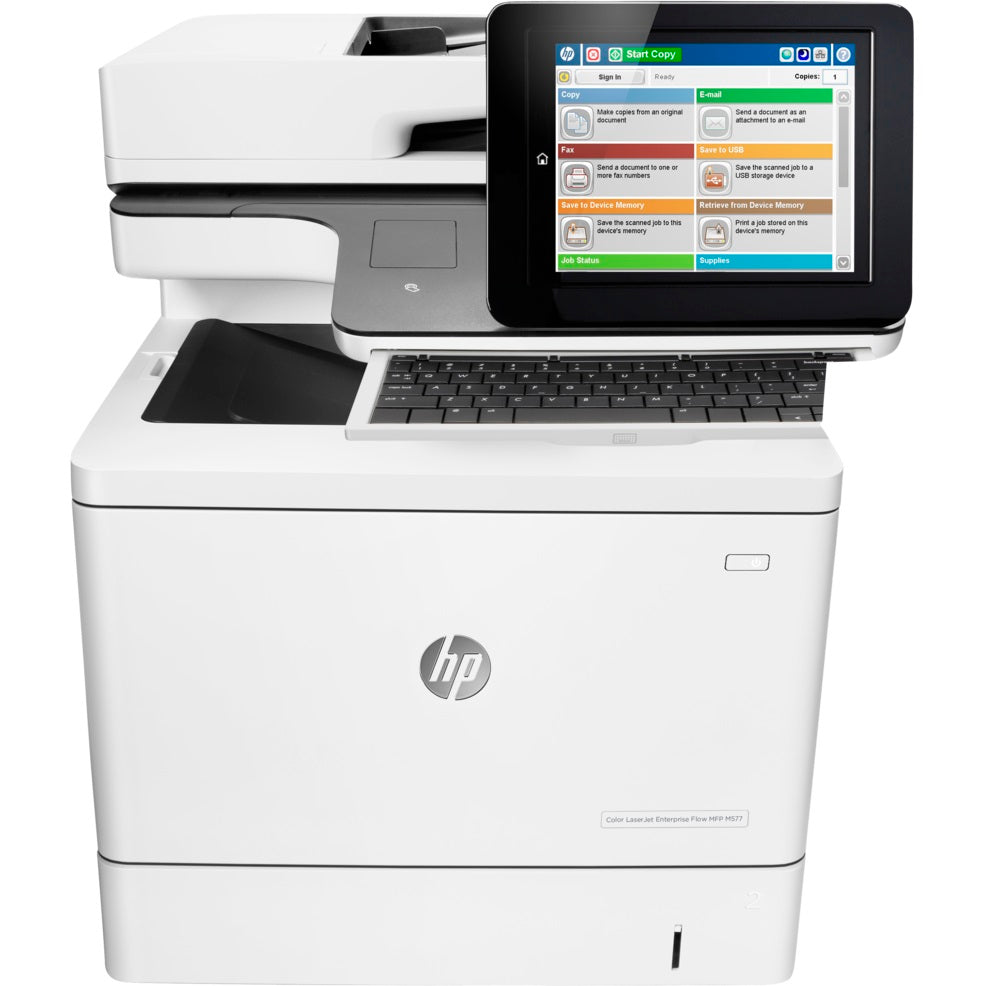 HP Color LaserJet Enterprise Flow MFP M577c Printer (B5L54A) image 1