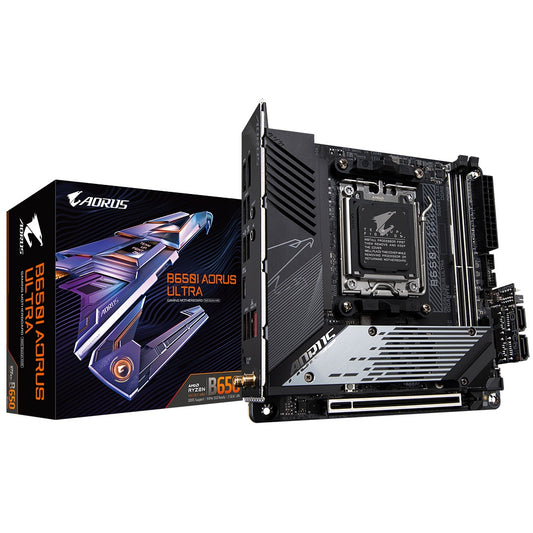 AORUS B650I ULTRA DDR5 AM5 Mini-ITX Motherboard (GA-B650-I-AORUS-ULTRA) image 1