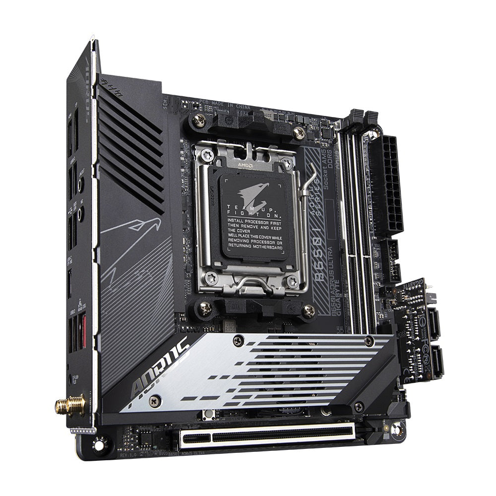 AORUS B650I ULTRA DDR5 AM5 Mini-ITX Motherboard (GA-B650-I-AORUS-ULTRA) image 3