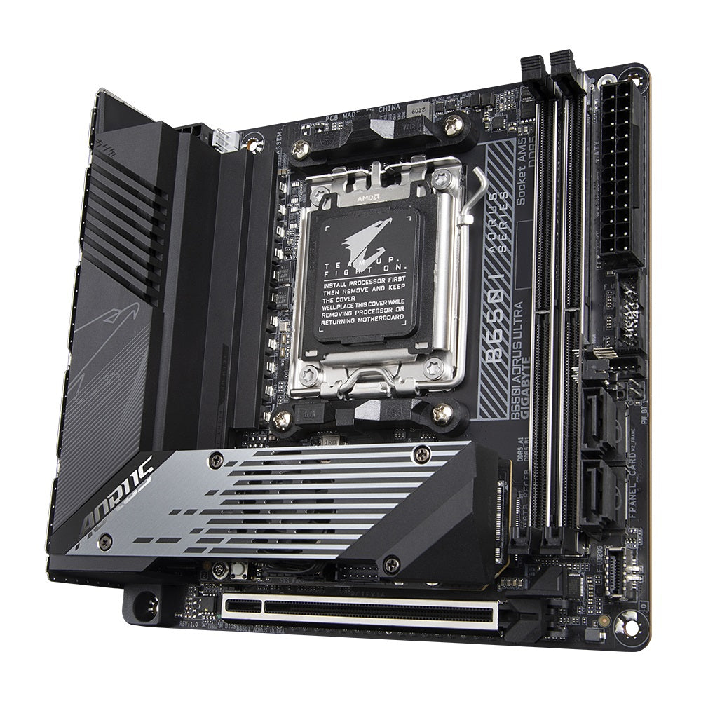 AORUS B650I ULTRA DDR5 AM5 Mini-ITX Motherboard (GA-B650-I-AORUS-ULTRA) image 4