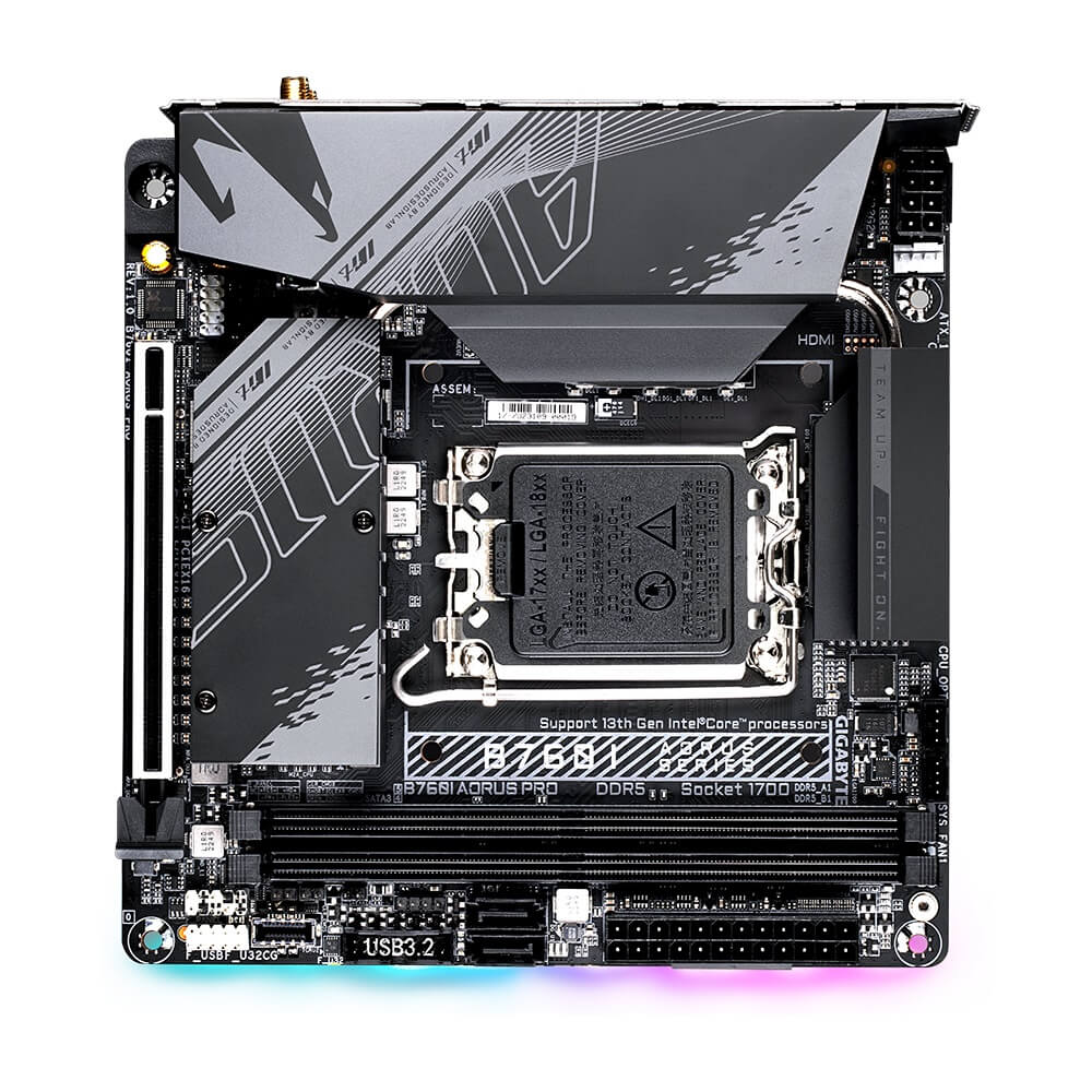 Gigabyte B760I AORUS Pro DDR5 LGA1700 Motherboard (GA-B760-I-AORUS PRO) image 4