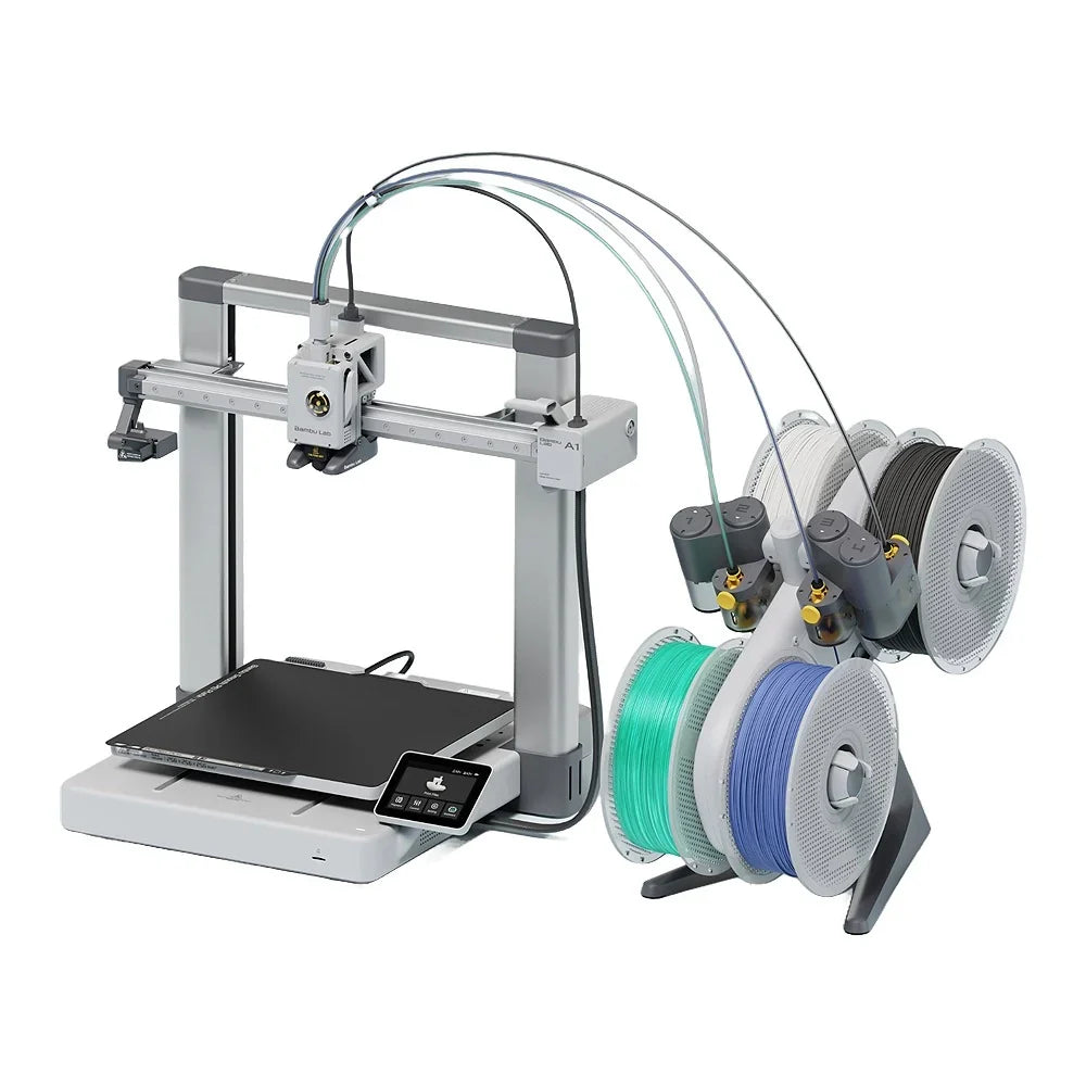 Bambu Lab A1 3D Printer Combo with AMS Lite 3D printer image 1
