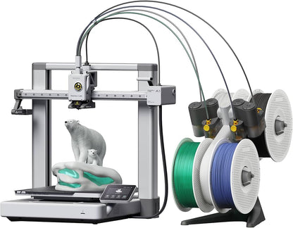 Bambu Lab A1 3D Printer Combo with AMS Lite — front view
