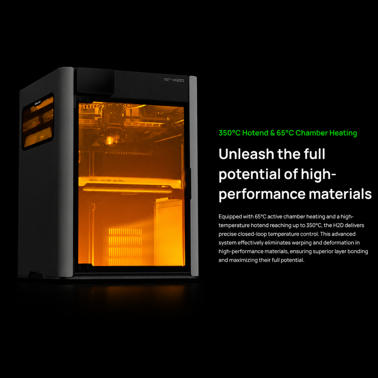 Bambu Lab H2D Pro 3D Printer Combo with AMS 2 Pro 3D printer image 4