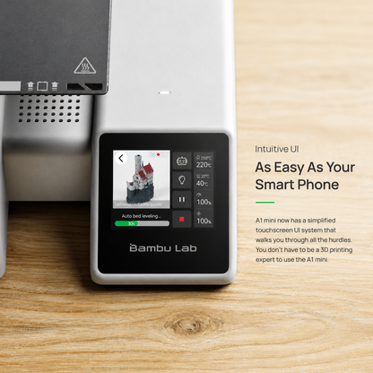 Bambu Lab A1 Mini 3D Printer Combo with AMS Lite — ports and connectors