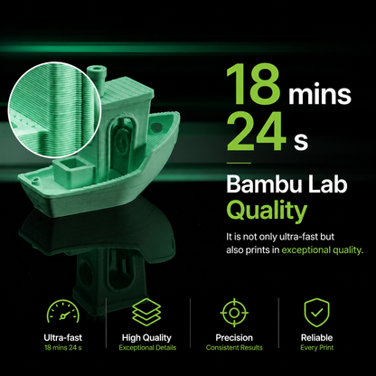 Bambu Lab P1S 3D Printer Combo with AMS — rear view
