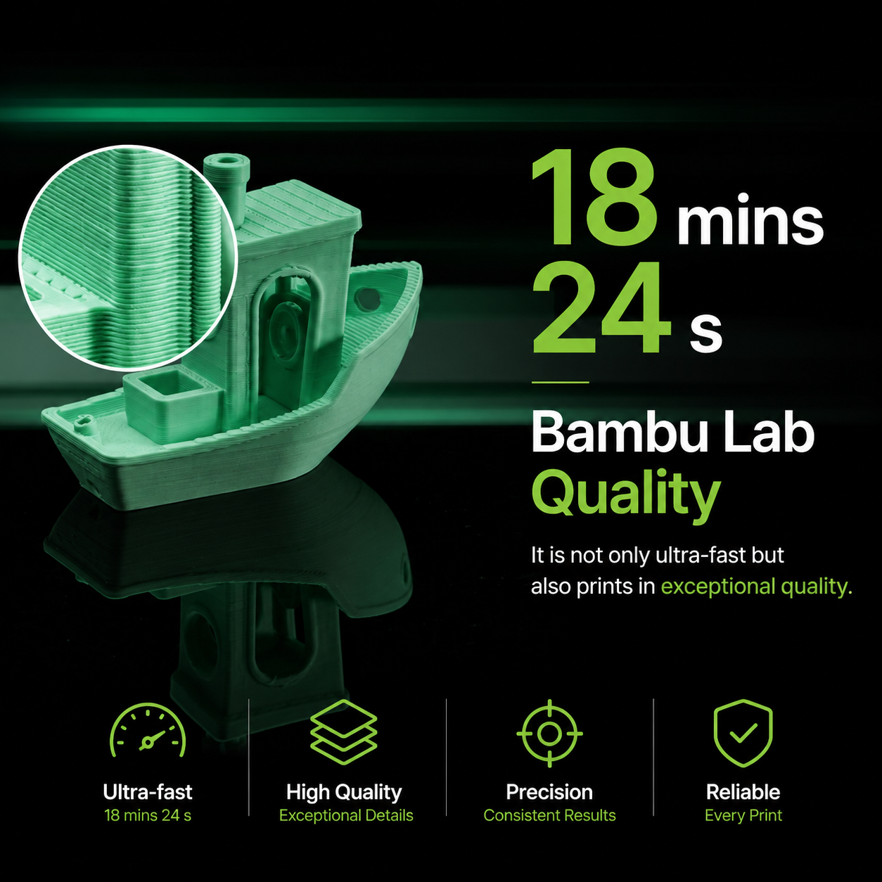 Bambu Lab P1S 3D Printer 3D printer image 4