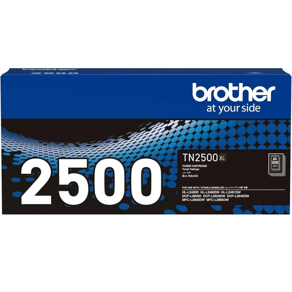 Brother TN-2500XL High Yield Black Laser Toner Cartridge image 1