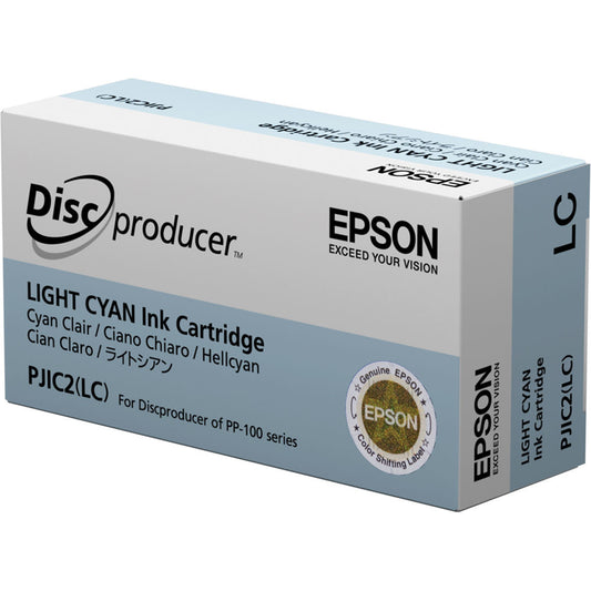 Epson PJIC2(LC) DiscProducer PP-100 Light Cyan Ink Cartridge (C13S020448) image 1