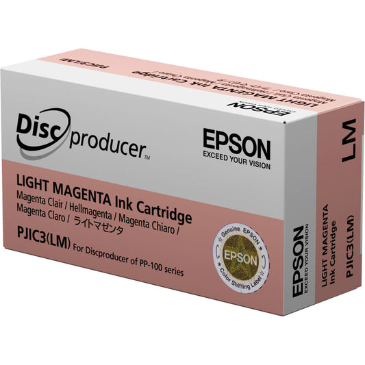 Epson PJIC3(LM) DiscProducer PP-100 Light Magenta Ink Cartridge (C13S020449) image 1