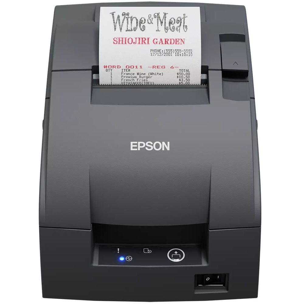 Epson TM-U220IIB 102 9-Pin Dot Matrix Receipt Printer with Serial (C31CL27102) image 1