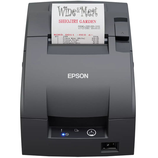 Epson TM-U220IIB 102 9-Pin Dot Matrix Receipt Printer with Serial (C31CL27102) image 1