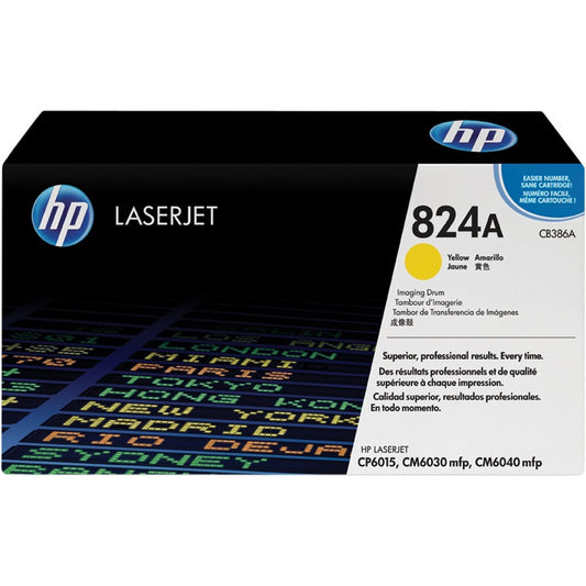 Genuine HP 824A Yellow Image Drum (CB386A) image 1