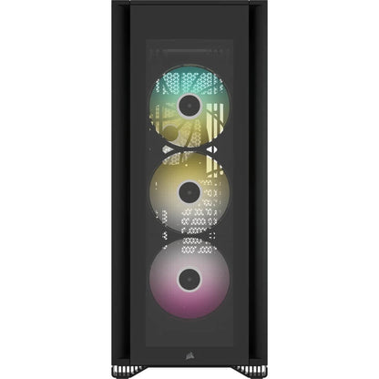 Corsair iCUE 7000X RGB Tempered Glass Full-Tower ATX PC Case (CC-9011226-WW) — front view